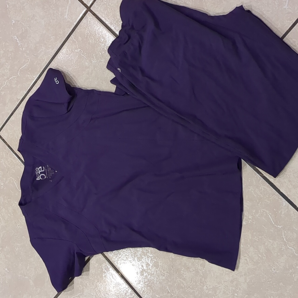 Barco One Women’s Purple Scrub Set Size SM/MED